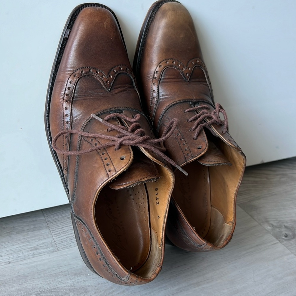 Leather Ludwig Görtz Patent Leather Oxford